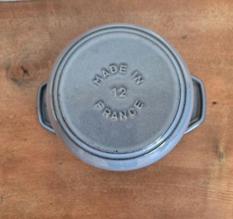 staub ストウブ ラ・ココット DE GOHAN　12㎝　グレー
