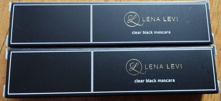 ※残数少【新品未開封】LENA LEVIクリアブラックマスカラ【2本ＳＥＴ】