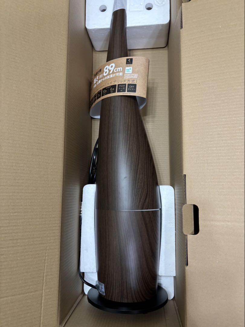 【超美品】ハイブリッド加湿器　ブラウン　ドウシシャDKHYV-3511