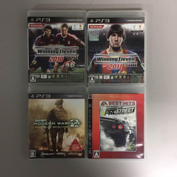 プレステ3 ソフト4点セット ZQovg-m32390778982 新品超激得