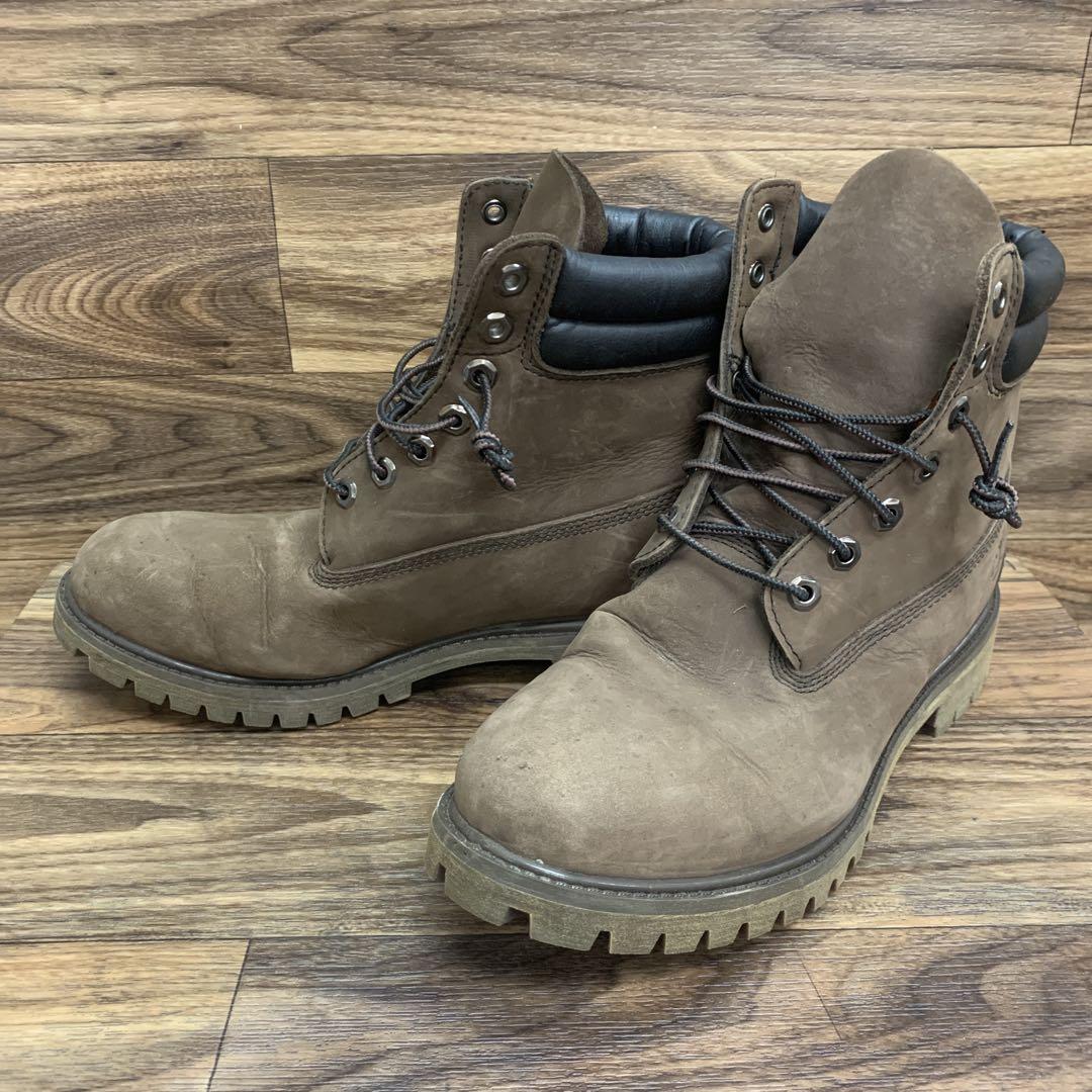 中古 Timberland 6inch double collar boots