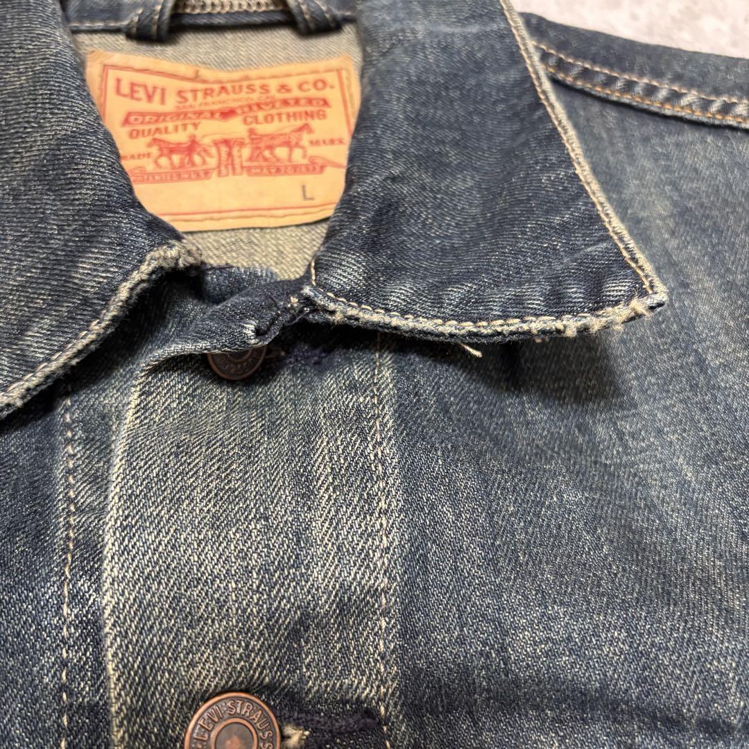 levi's リーバイス　デニム　ジャケット　トラッカー　ジージャン