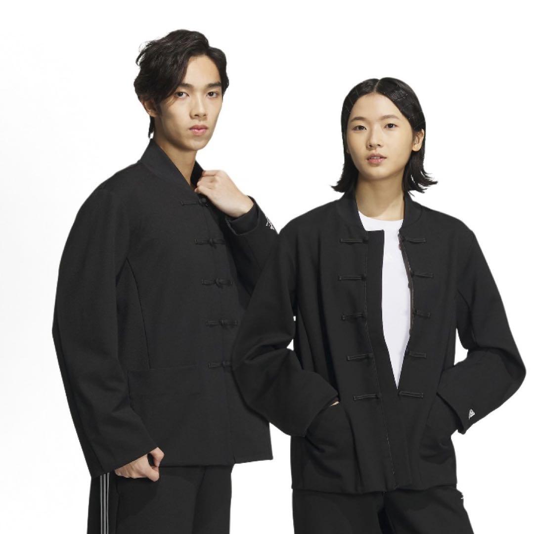 新品M コラボadidas ジャケット　ユニセックス ブラック　JE1117