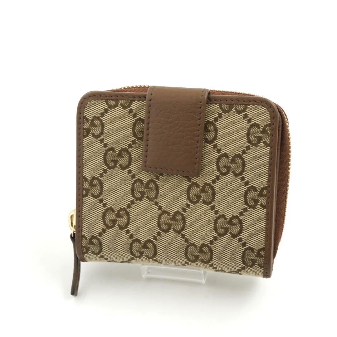 ✨新品未使用・保存袋付き✨　GUCCI ミニ財布　GG キャンバス　ジャガード ✨新品未使用・保存袋付き✨ GUCCI ミニ財布 GG キャンバス