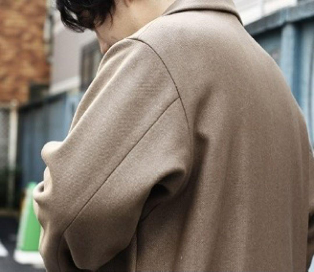 AURALEE WOOL SILK MELTON コート