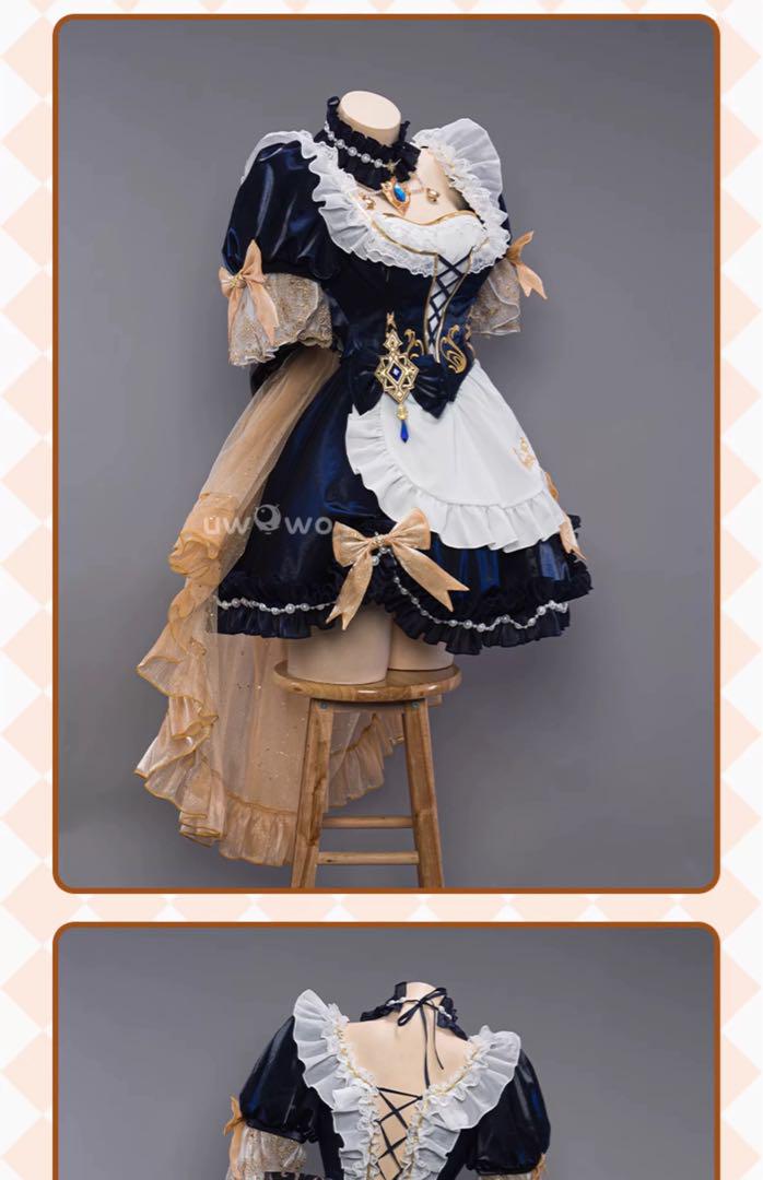 UWOWO 原神　ナヴィア　メイド服　コスプレ衣装