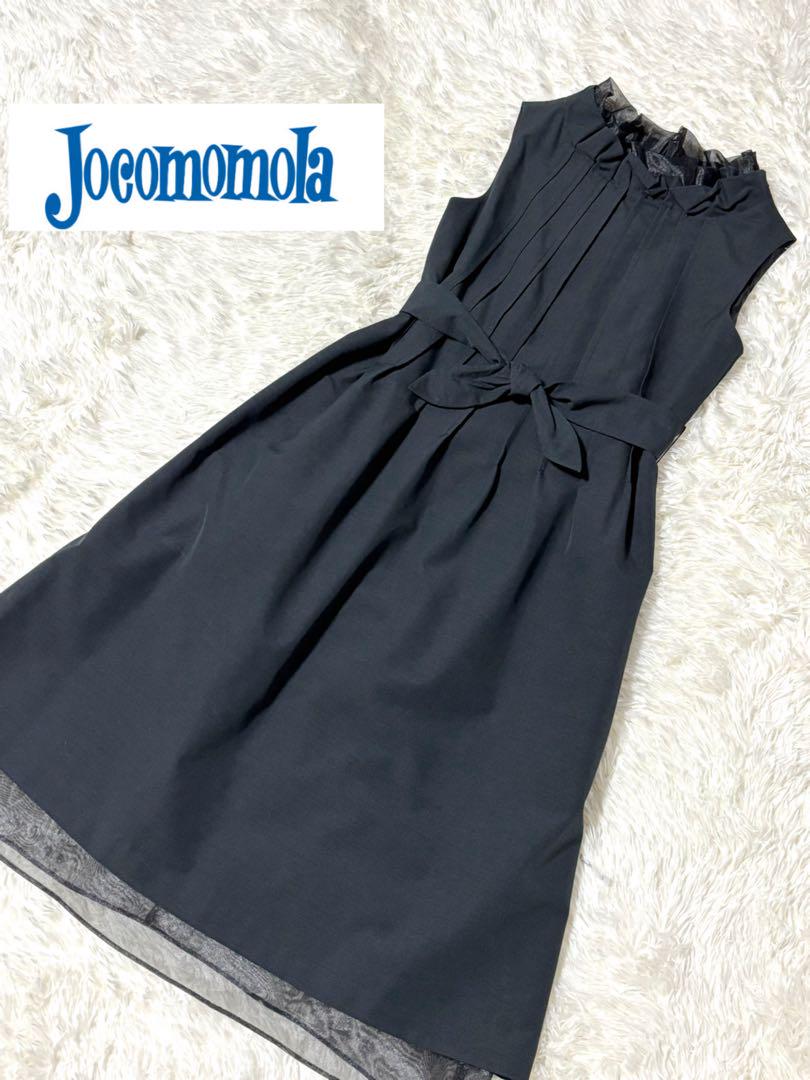 ホコモモラ　Jocomomola ワンピース　黒　綺麗め　イトキン　M