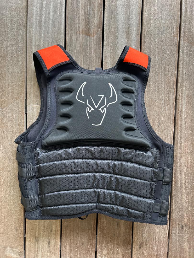 独特の上品 FORWARD WIP ライフジャケット Lサイズ ブラック/オレンジ サーフィン・ボディボード