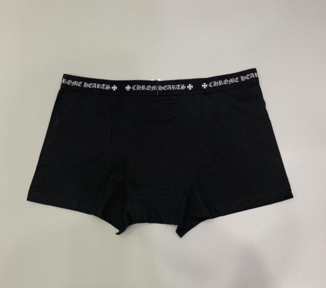 【新品】 Chrome Hearts ショート ボクサー ブリーフ 黒×白 M 新品】 Chrome Hearts ショート ボクサー ブリーフ 黒×白 M