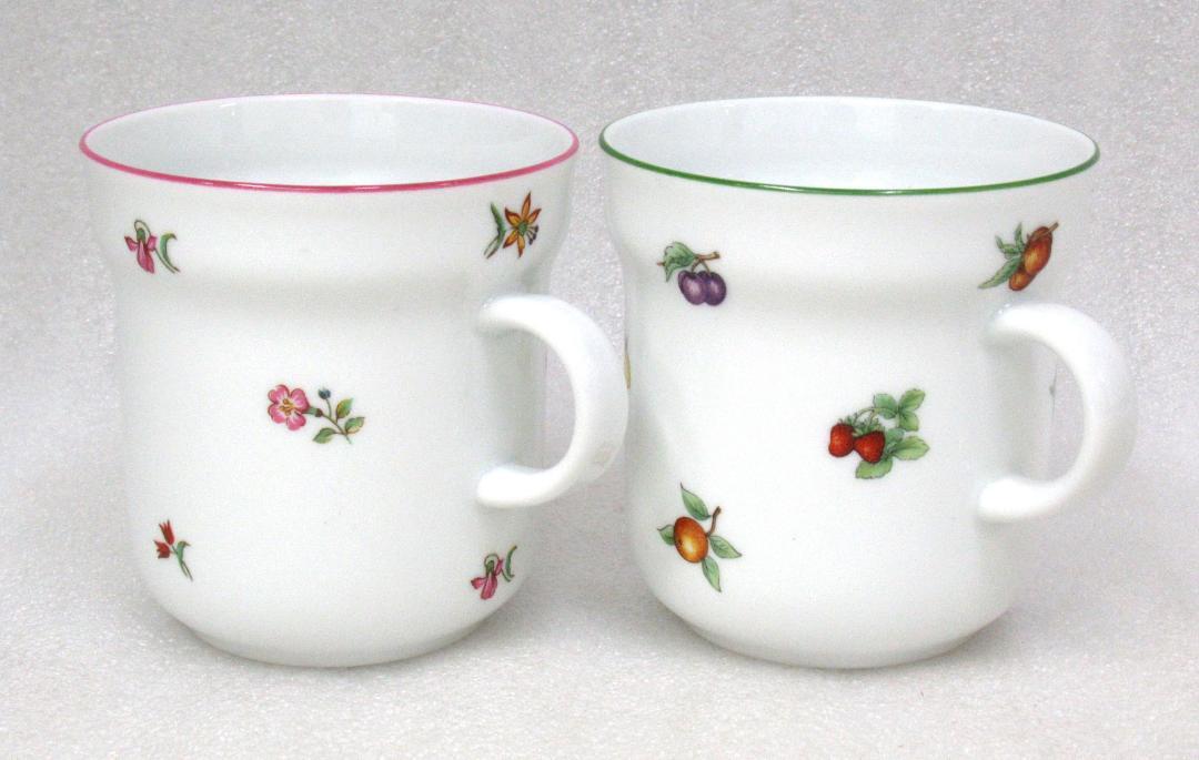 リチャードジノリ マグカップペア アンティコ ミレーラ＆エデン 2客 美品