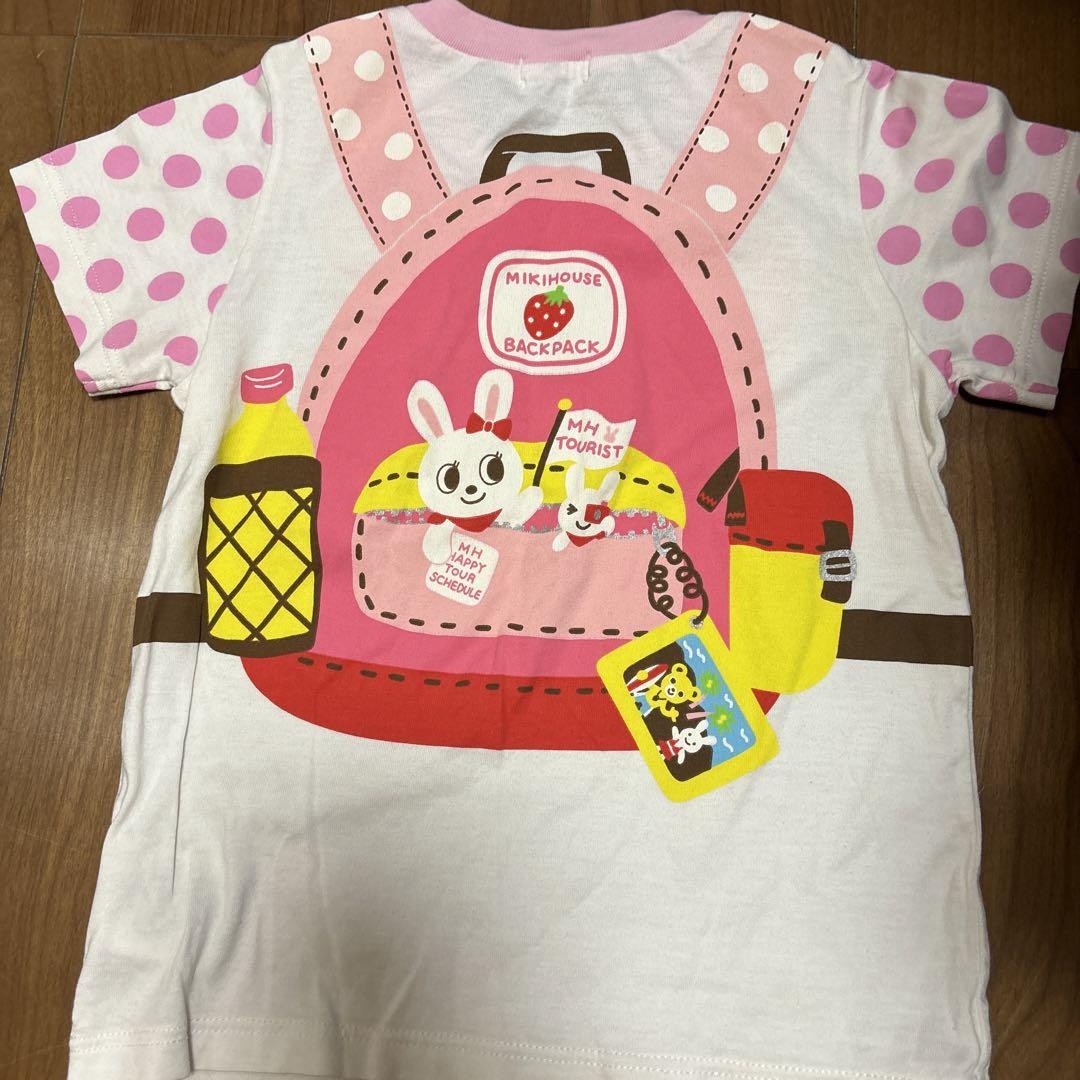 新品ミキハウス だまし絵豪華 Tシャツ 100cm （クーポン