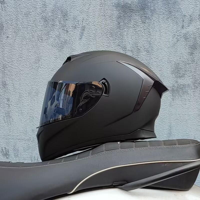 新品 ダブルレンズ フルフェイスヘルメット バイク ヘルメット HJ-05 新品 ダブルレンズ フルフェイスヘルメット バイクヘルメット BK