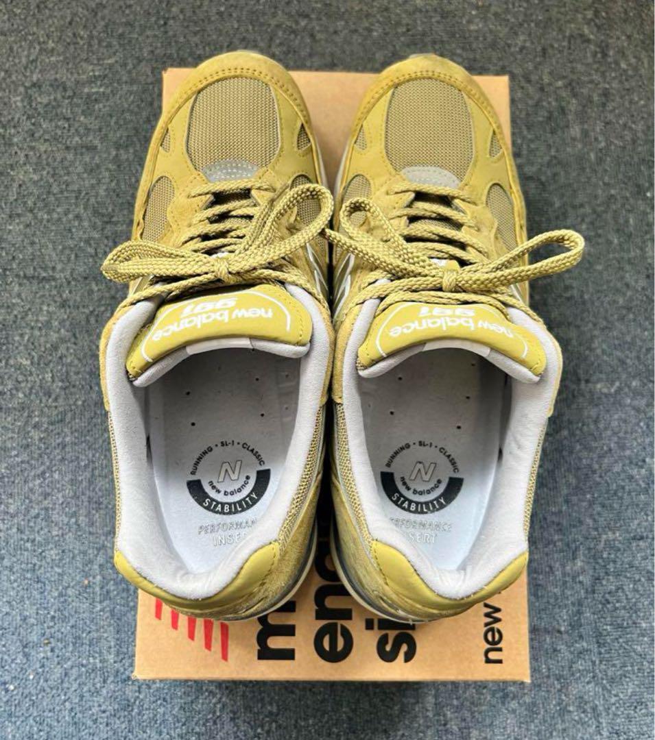 New Balance M991GGW グリーン27.5cm ニューバランス