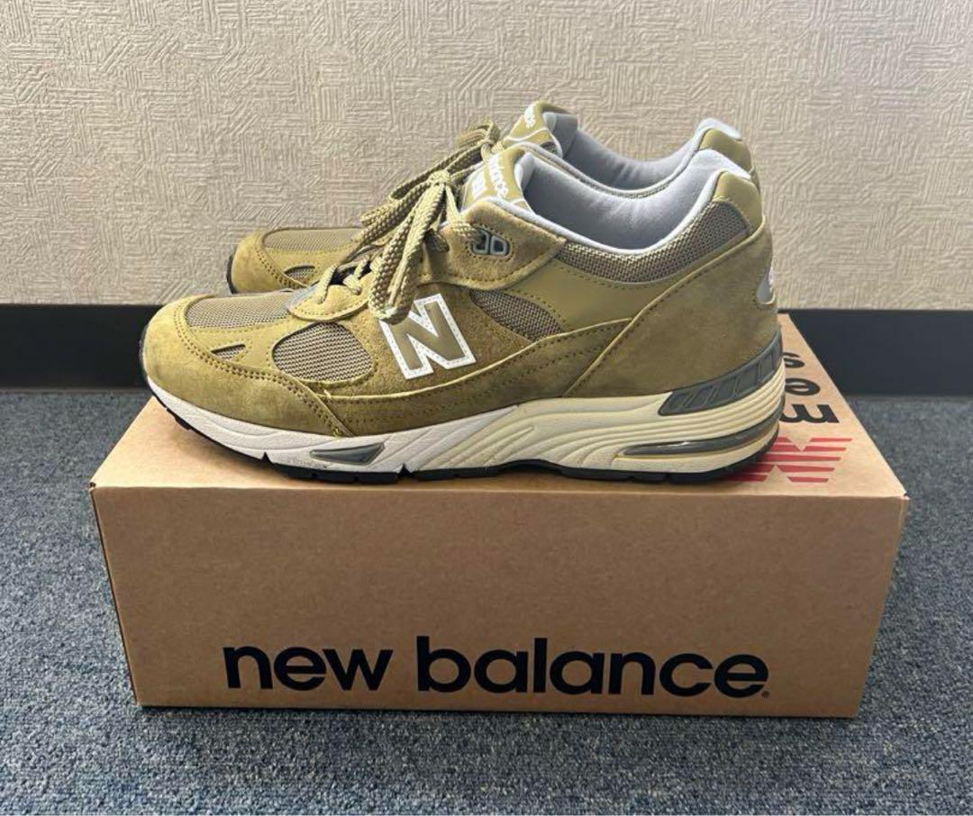 New Balance M991GGW グリーン27.5cm ニューバランス