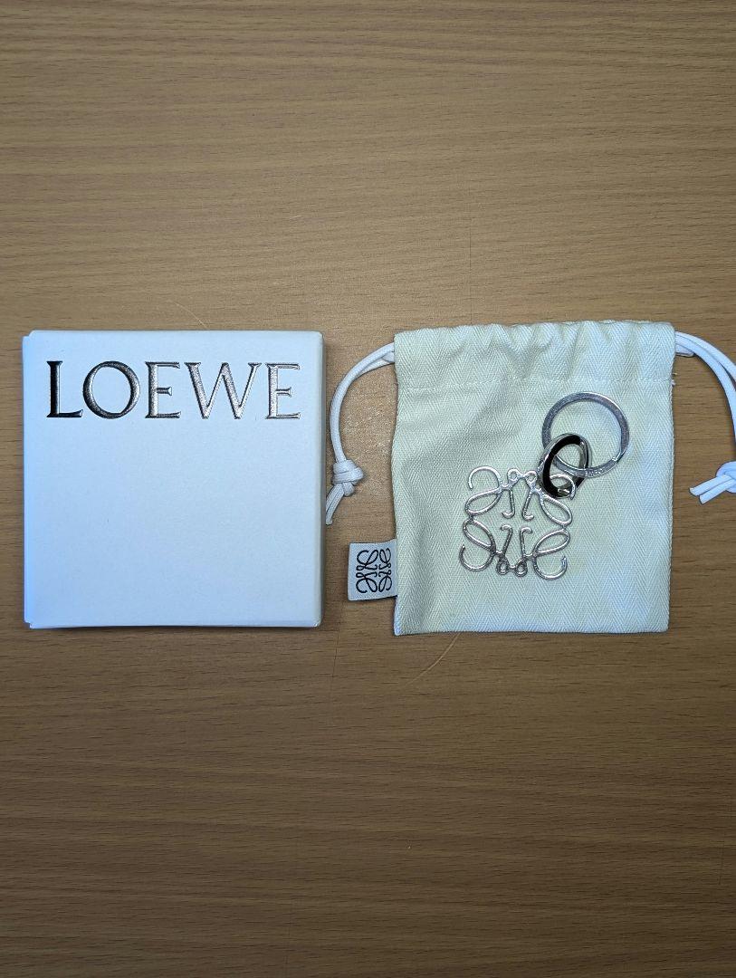 美品 LOEWE ロエベ アナグラム キーリング