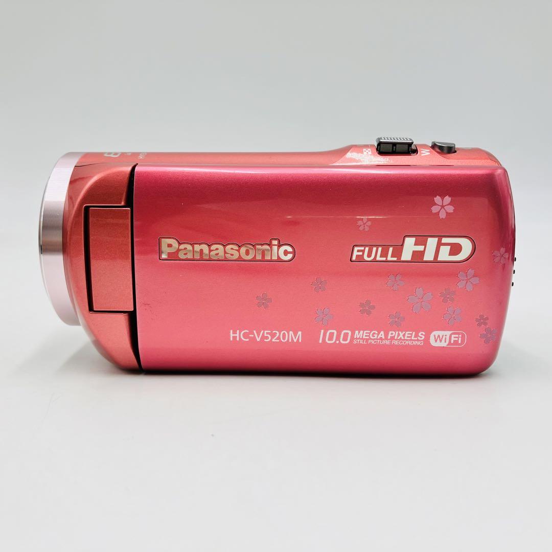 Wi-Fi対応♪ Panasonic HC-V520M ビデオカメラ