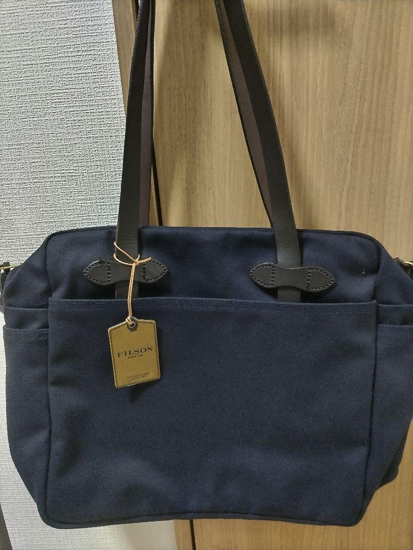 FILSON フィルソン ラギッドツイル トートバッグ ウィズ ジッパー