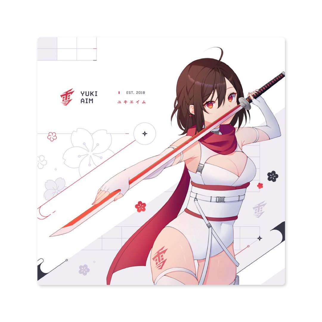 新品未開封 yukiaim kitsune マウスパッド YUKIAIM 2024 YUKIPAD