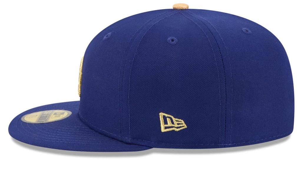 ドジャース ワールドチャンピオン 59FIFTY ゴールド×ロイヤル:7 1/2