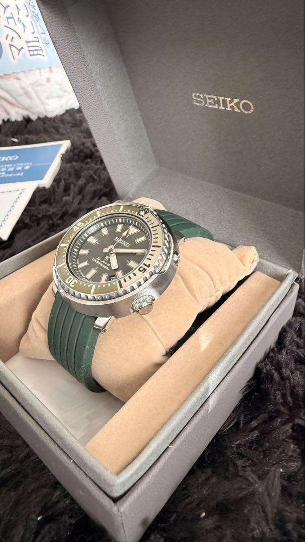 SEIKO プロスペックス ダイバースキューバ グリーン SBDY075 自動巻
