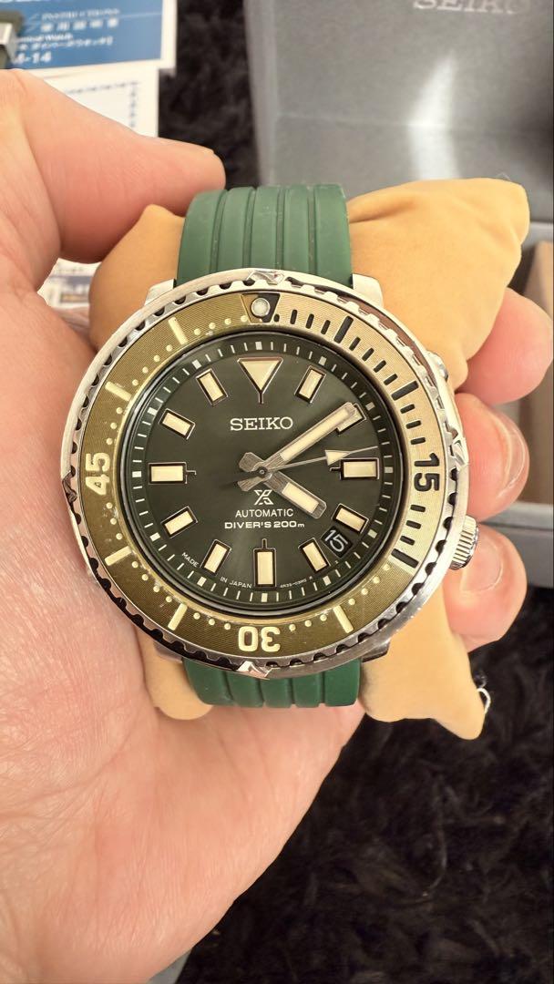 SEIKO プロスペックス ダイバースキューバ グリーン SBDY075 自動巻