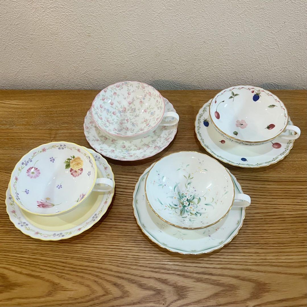 Noritake ティーカップ・ソーサー 4セット