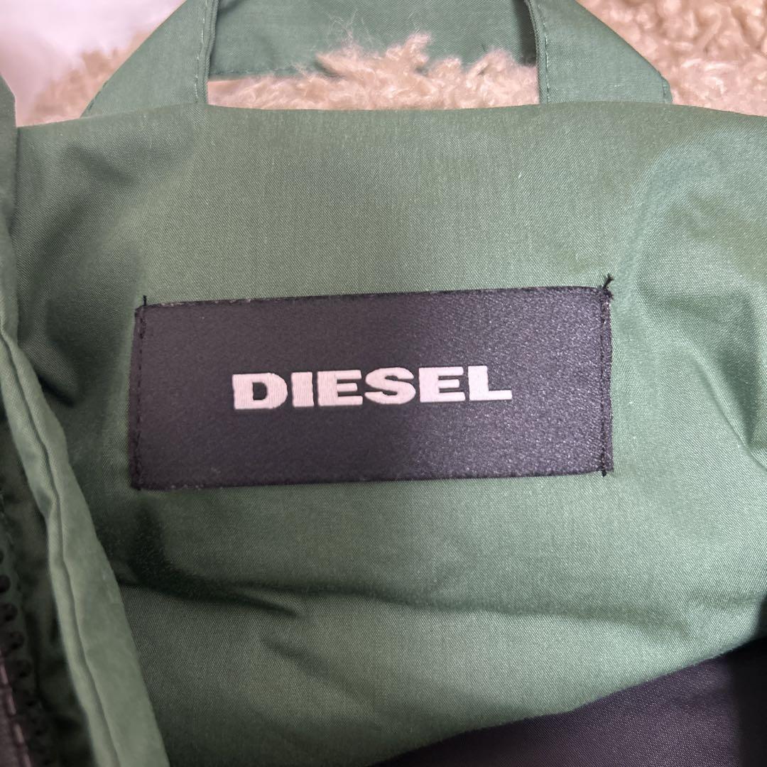 海外最新 ☆持ってて安心の一着☆】DIESEL ダウンジャケット 2XL 緑 超激 ジャケット・アウター