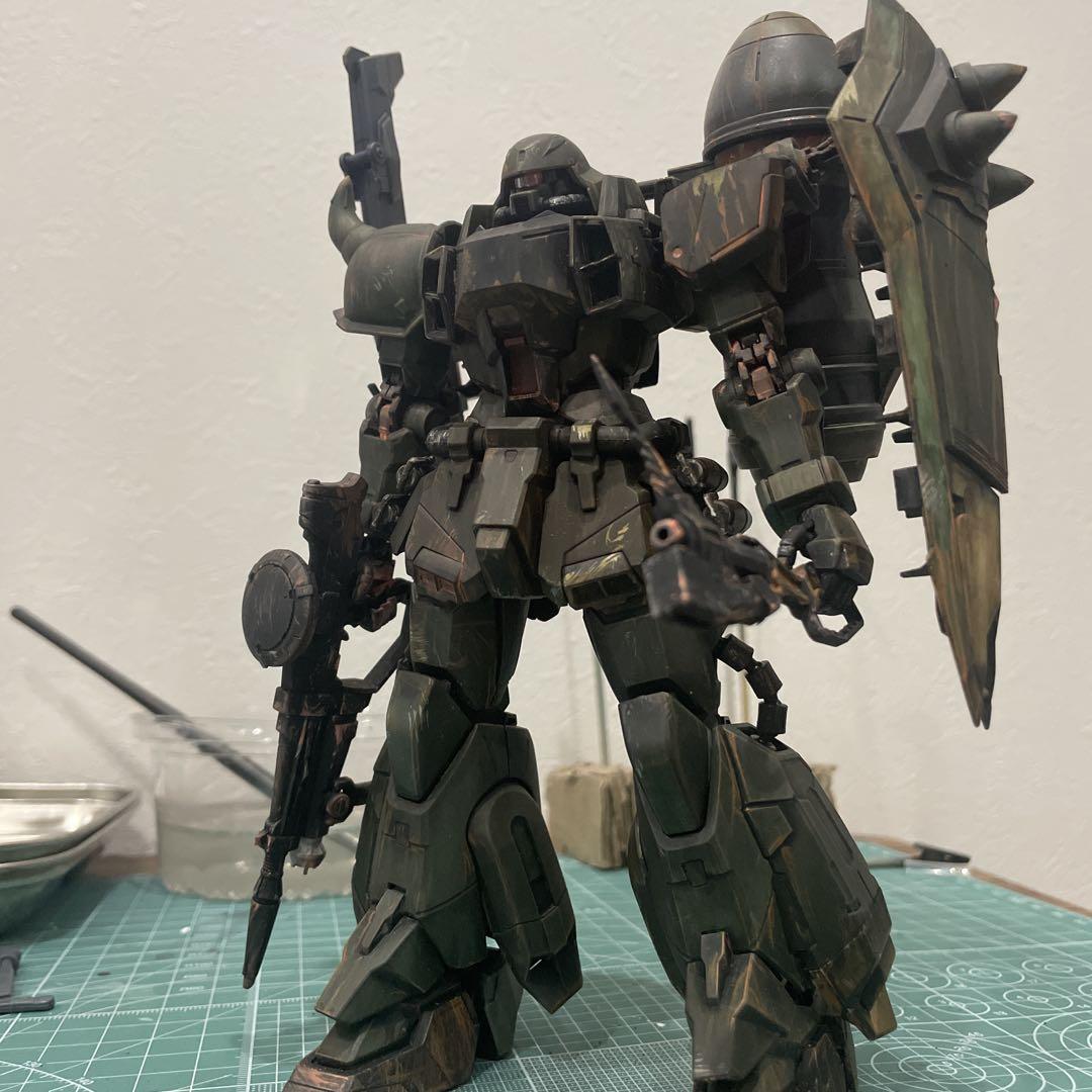 MG 1/100 ガナーザクウォーリア 完成品 全塗装 SEED DESTINY