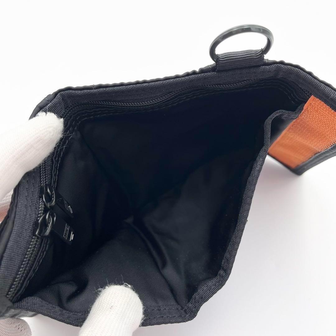 新型 新品 ポーター タンカー 三つ折り財布 ブラック ナイロン