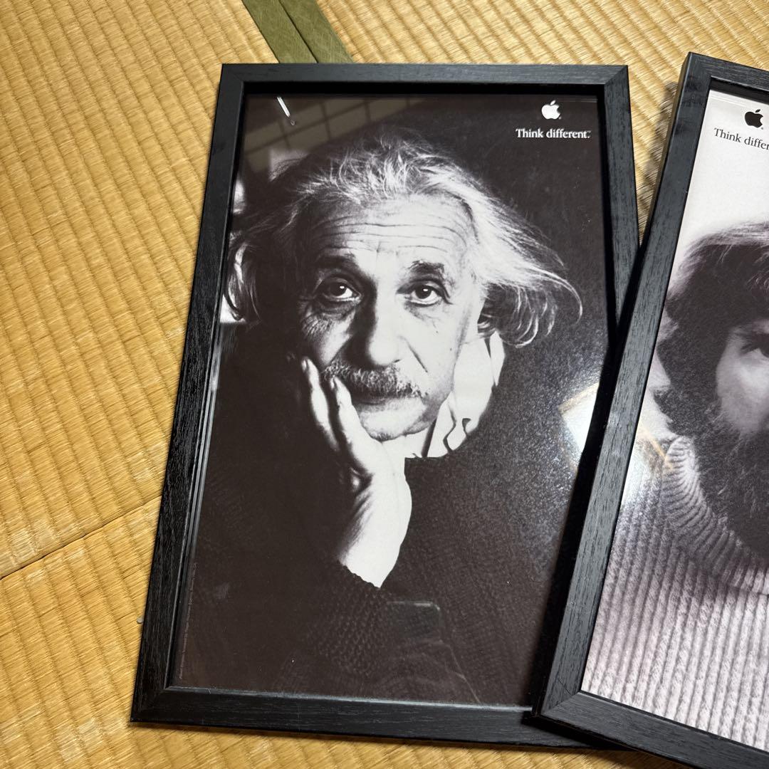 【Apple】 Think different アインシュタイン&ジムヘンソン Apple】Think Different アインシュタイン&ジムへソン