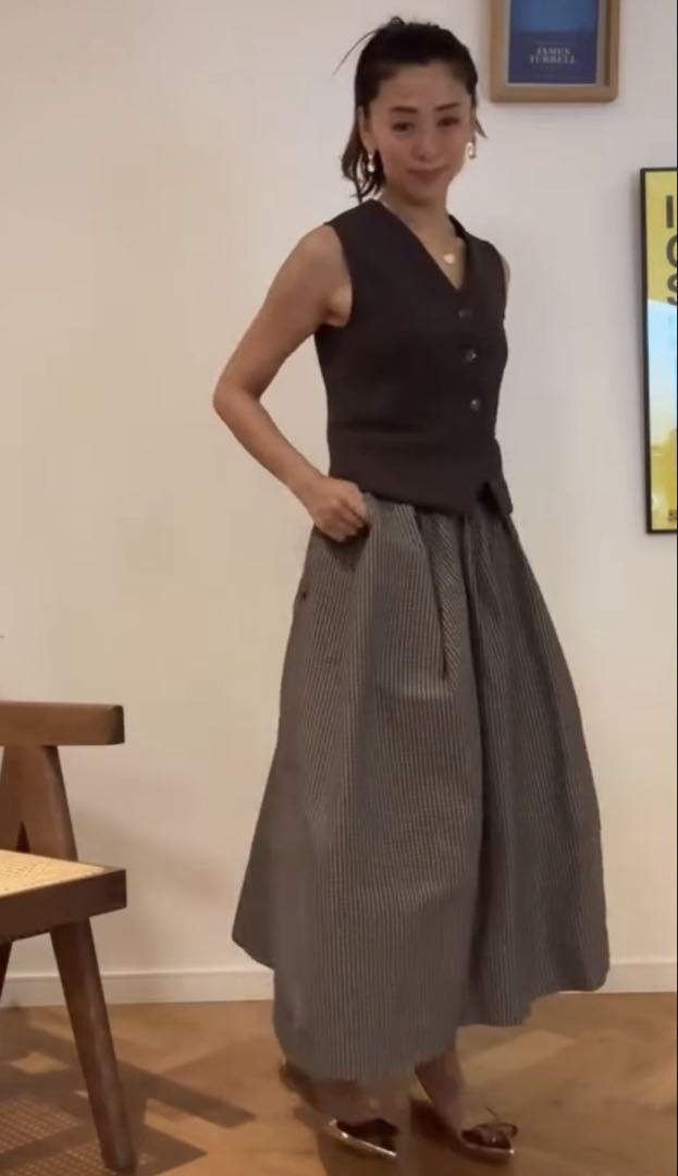 We’rthy 撥水バルーンスカート 完売品 野沢和香さん
