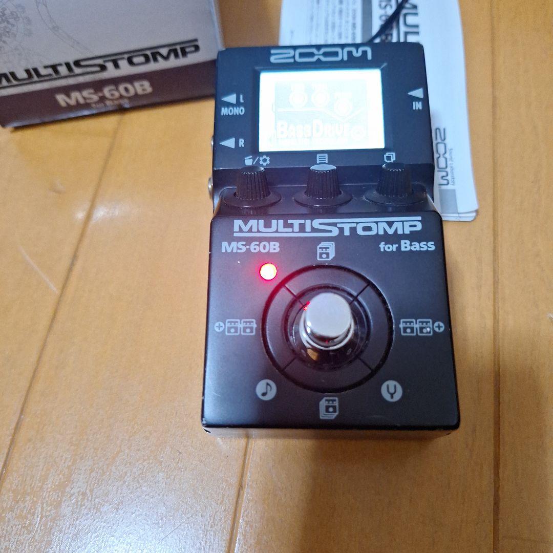 Zoom ベースマルチエフェクターMS-60B 限定黒色