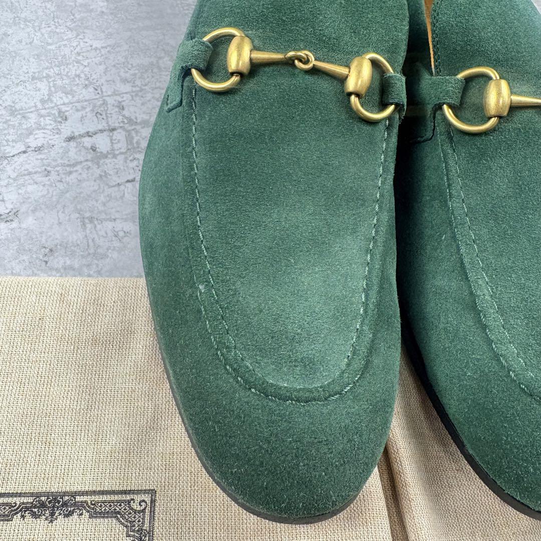 未使用品　GUCCIグッチ ヨルダーン ローファー 7.5 ホースビット