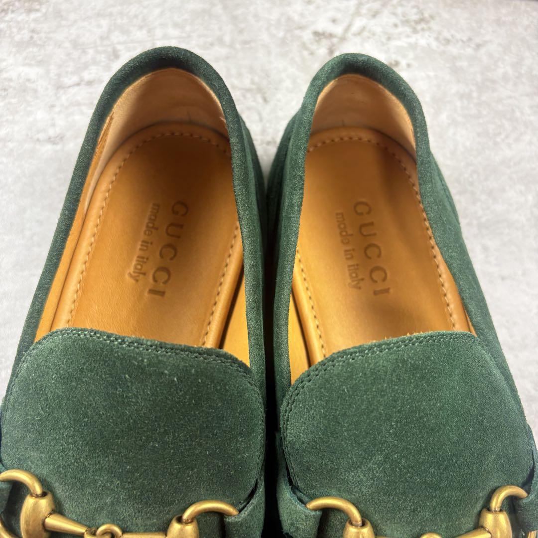 未使用品　GUCCIグッチ ヨルダーン ローファー 7.5 ホースビット