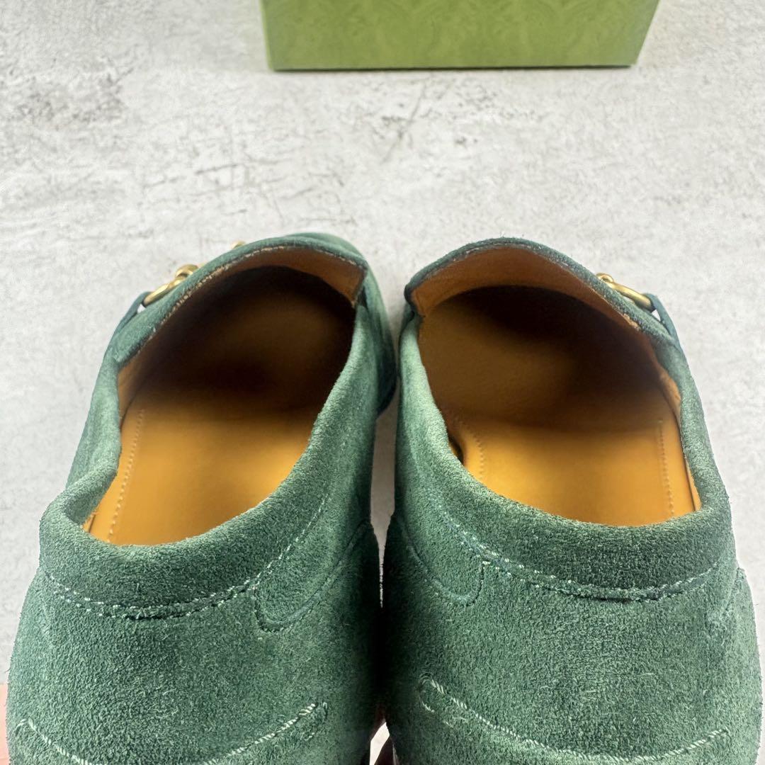未使用品　GUCCIグッチ ヨルダーン ローファー 7.5 ホースビット