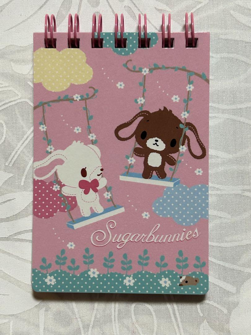 レア シュガーバニーズ Sugarbunnies ミニノート 2柄各30枚入