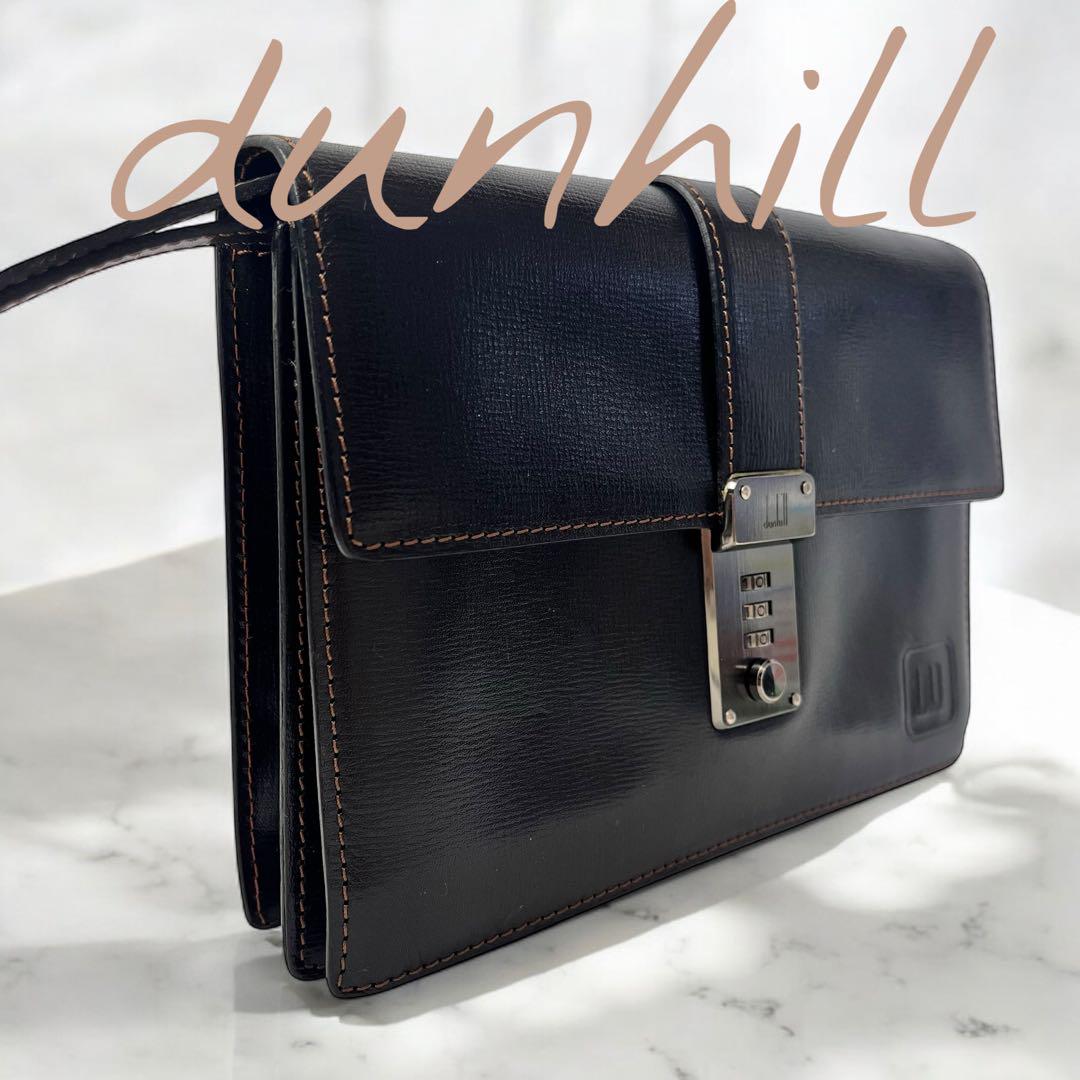 極美品✨ dunhill ダンヒル セカンドバッグ クラッチバッグ