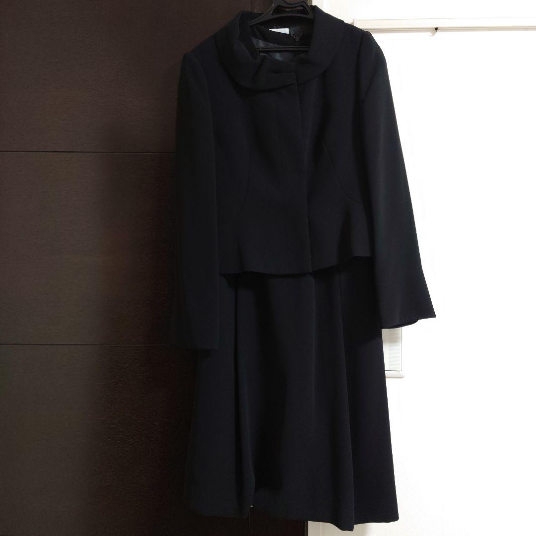 【中古】ブラックフォーマル　ワンピース　ジャケット　喪服