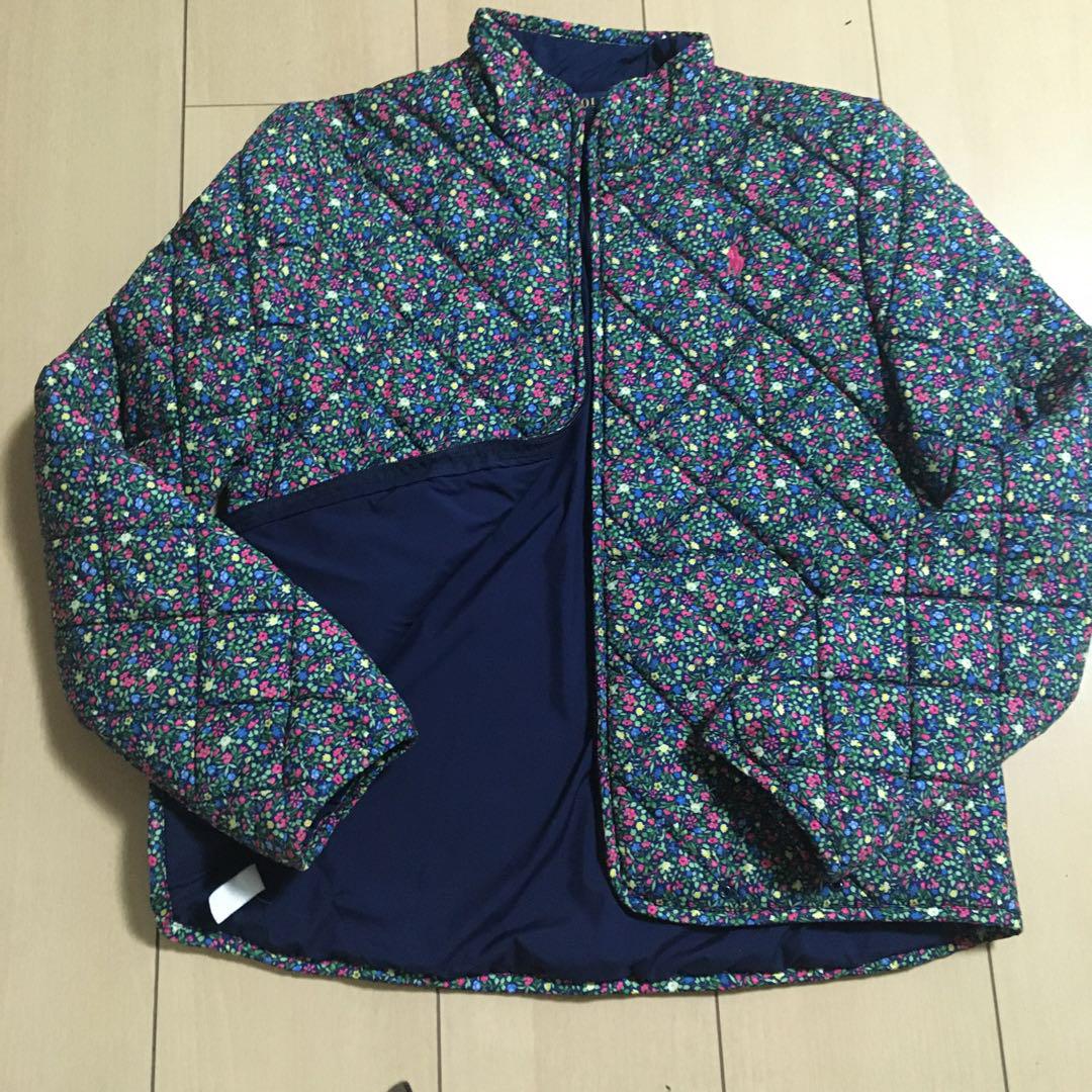 未使用に近い　ポロラルフローレン花柄　中綿ジャケット　150 7,719円