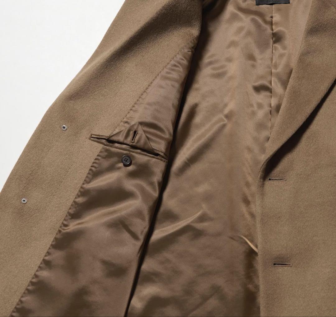 【新品】UNIQLO ユニクロ ウールカシミヤチェスターコート XL ネイビー
