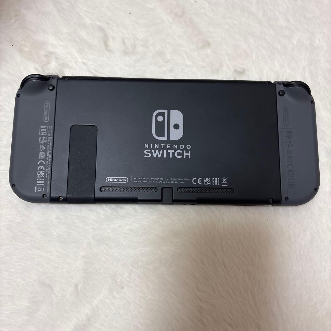 Nintendo Switch グレー 本体 ACアダプター付き - メルカリ
