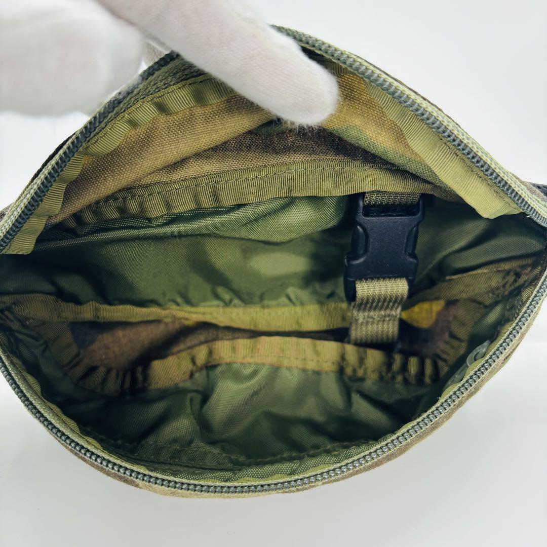 【極美品】ブリーフィング　ボディバッグ　迷彩　カモフラ　アメリカ製
