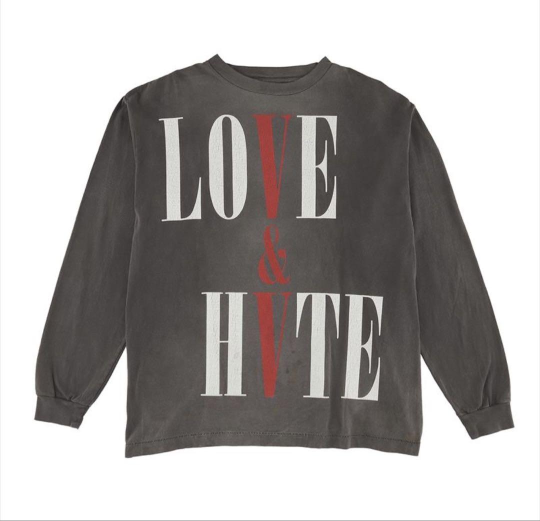 トップス SAINT Mxxxxxx x VLONE L/S T-Shirt Black