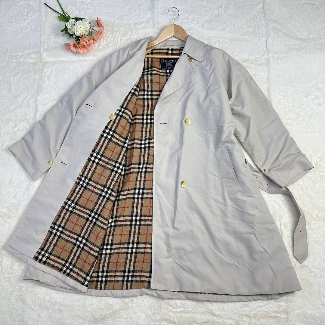 Burberry's ノバチェック　トレンチコート　80s
