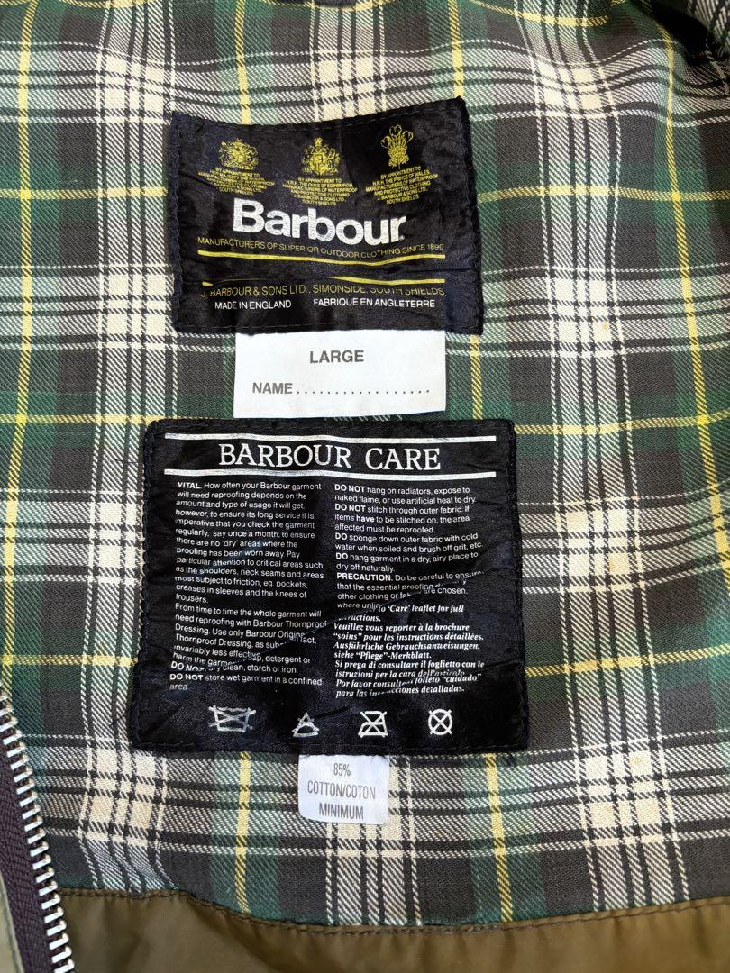 Barbour SPEY 80s ビンテージ ノンワックス