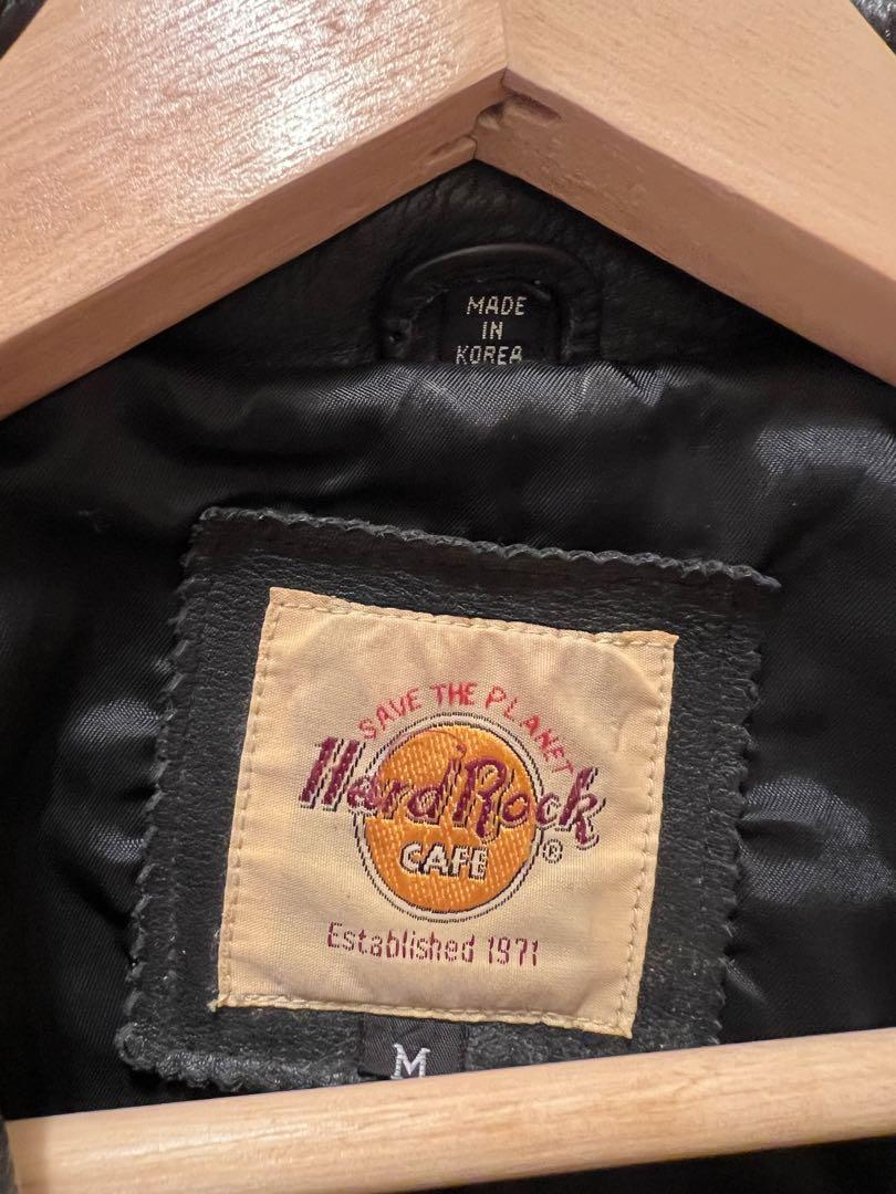 Hard Rock Cafe レザージャケット – 古着屋Top of the Hillの