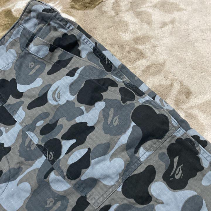 APE BAPE KAWS CAMO 迷彩　ショーツ　ハーフパンツ　L