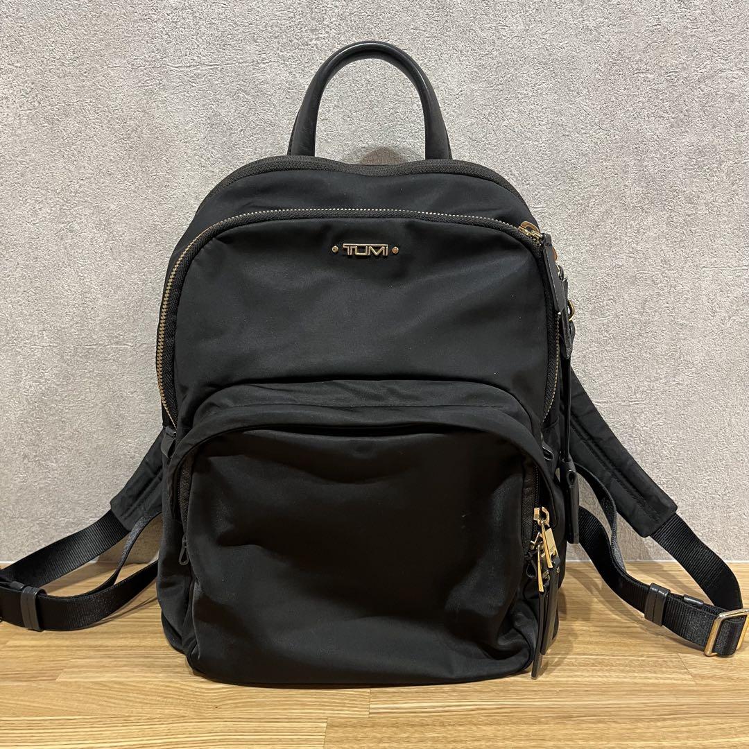 TUMI ブラック ナイロン リュック
