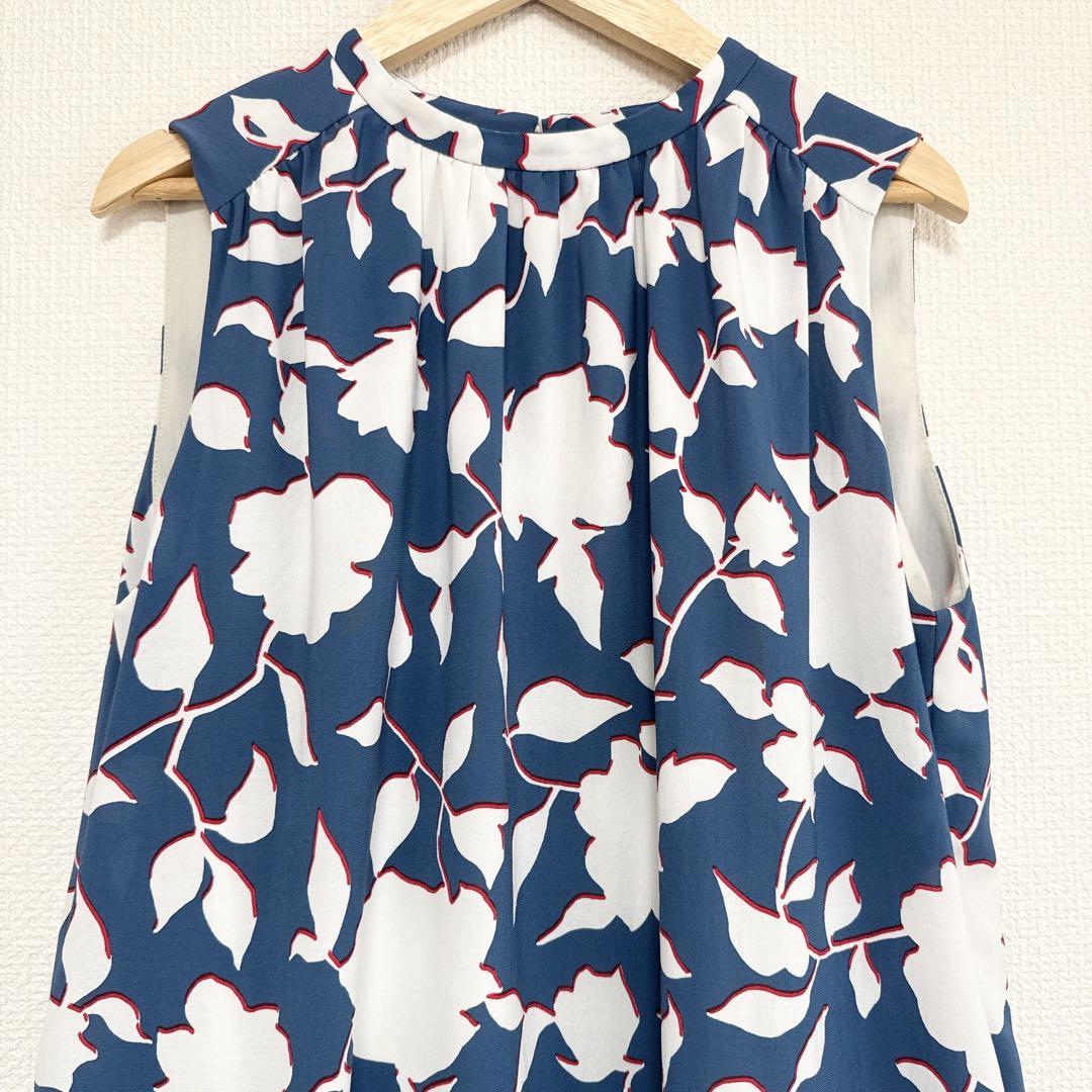 極美品✨IENA イエナ⭐️バイカラーフラワーティアード