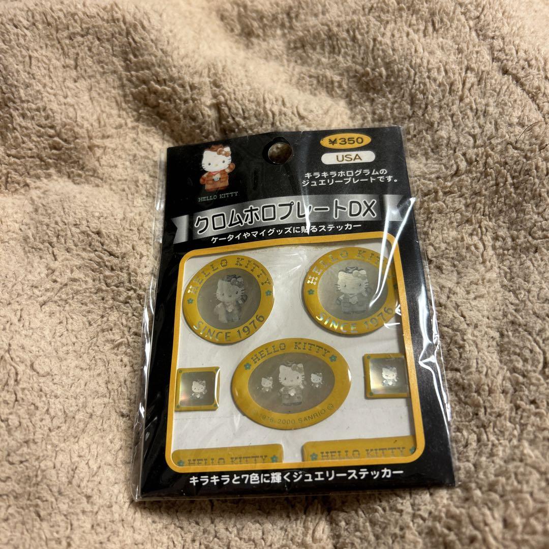 激レア品　HELLO KITTY USA クロムホロプレートDX 2000年製